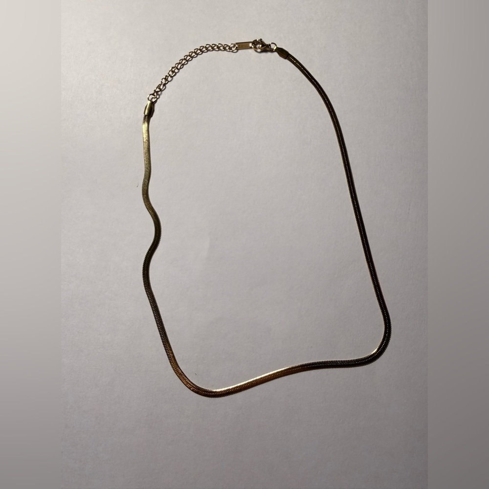 18kt Gold plated Stainless Steel Chain Necklace